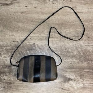 Fendi striped crossbody bag